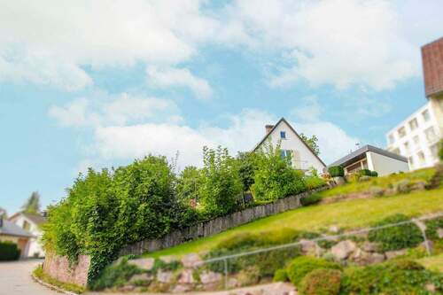 Seitliche Hausansicht - 