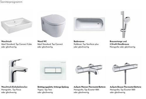 Sanitärprogramm - 