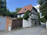 Außenansicht - Historisches Fachwerkhaus mit Innenhof, Garage & Werkstatt - ca. 1600
