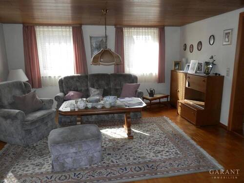 Wohnzimmer-OG - 8 Zimmer Bauernhaus, Landhaus in Vellberg