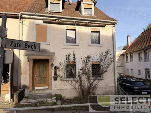 Ansicht Haus 1 - Verwertungsobjekt! Zwei renovierungsbedürftige Wohnhäuser auf einem Grundstück