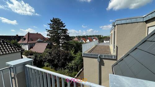 Blick von der Dachterrasse - 3 Zimmer Etagenwohnung zum Kaufen in Wolfenbüttel
