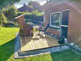 Sonnige Terrasse - 4 Zimmer Bungalow in Süderholm