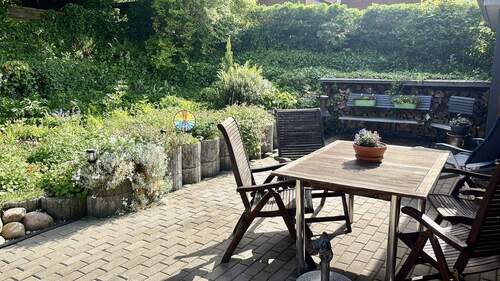 Zweite sonnige Terrasse - Bungalow mit 97,20 m&sup2; in Süderholm zum Kaufen