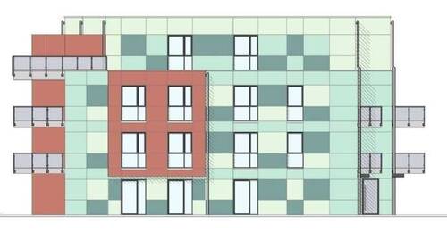 Ansicht Ost - Etagenwohnung mit 110,00 m&sup2; in Duisburg zur Miete
