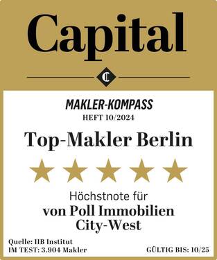TOP MAKLER BERLIN 2024 - 4 Zimmer Etagenwohnung in Berlin