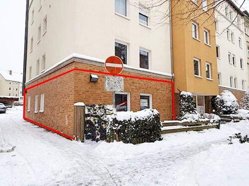 Gewerberäume im Erdgeschoss - 2 Zimmer Büro zum Kaufen in Braunschweig