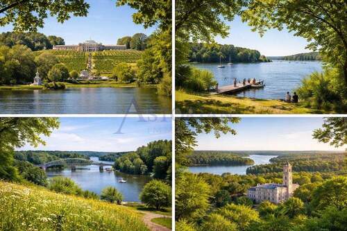 Grünflächen in Potsdam - 4 Zimmer Etagenwohnung zum Kaufen in Potsdam-Krampnitz