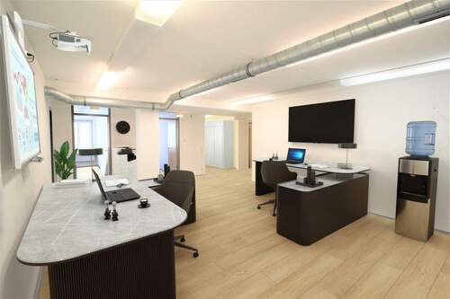 großes Büro - Einrichtungsbeispiel - Büro mit 117,00 m&sup2; in Erding zur Miete