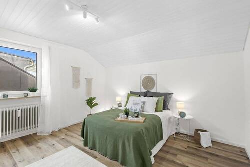 Schlafzimmer - Bezugsfertig! Helle und moderne 3 Zimmer Wohnung in top Lage in Neutraubling