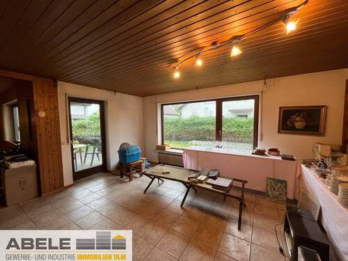 Blick in den Garten und Terrasse - 