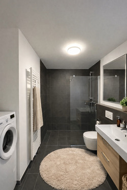 Bad - mögliche Möblierung - 