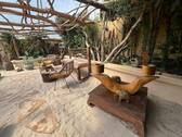Chilloutbereich im Schwimmbad - 