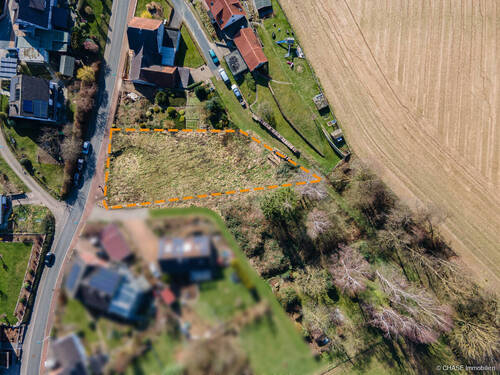Vogelperspektive - Luftbild (gezeichnet) - Grundstück in Hessisch Oldendorf / Barksen zum Kaufen