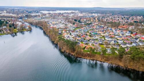 Drohnenaufnahme der direkten Lage - 