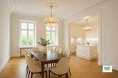 Wohn- und Esszimmer - 4 Zimmer Etagenwohnung zum Kaufen in Braunschweig