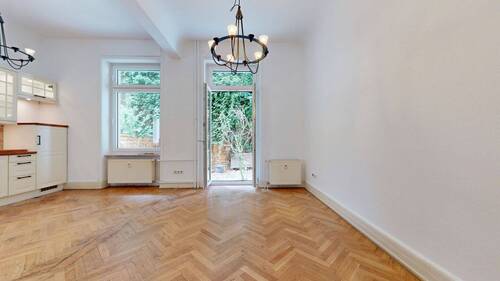 Wohn-/ Essbereich III - 2 Zimmer Etagenwohnung in Frankfurt am Main