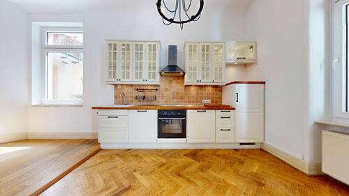 Küche - Etagenwohnung mit 71,20 m² in Frankfurt am Main zum Kaufen