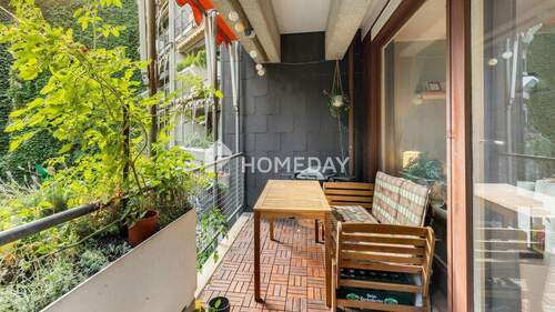 Balkon 2 - Etagenwohnung mit 95,00 m&sup2; in Hannover zum Kaufen