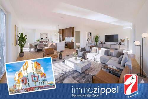 Titel - Ein Zuhause für heute und morgen - 3 Zimmer mit Balkon im Generationshaus *Provisionsfrei*