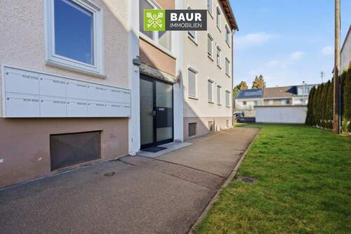 Eingang - Etagenwohnung mit 55,00 m&sup2; in Vöhringen zum Kaufen