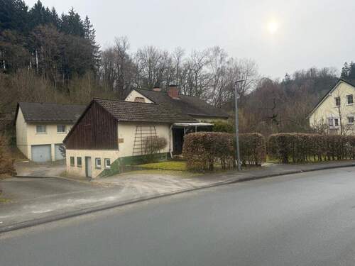 1.JPG - Ideal für Hundeliebhaber...Freistehendes Zweifamilienhaus mit Anbau und separatem Betriebsgebäude...