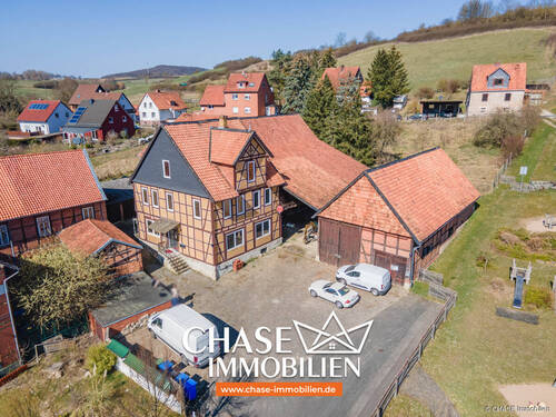 Außenansicht - Sanierter Resthof mit Anbau, Scheune und Lager - Hochwertig Wohnen oder Vermieten mit Altbaucharme!