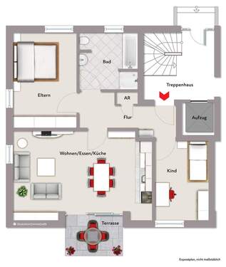 WE1-ca. 78 m² Wohnfläche - 