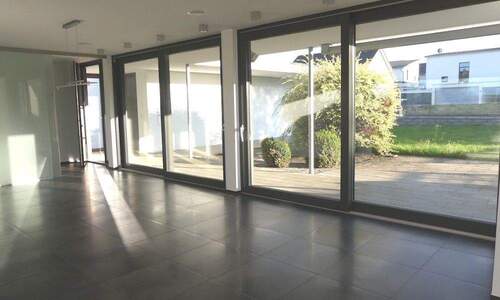 Fensterfronten Wohnen/Essen - 