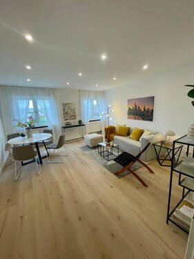 Heller Wohn- und Essbereich - 3 Zimmer Etagenwohnung in Mannheim