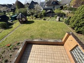 Terrassenansicht vom Balkon - 