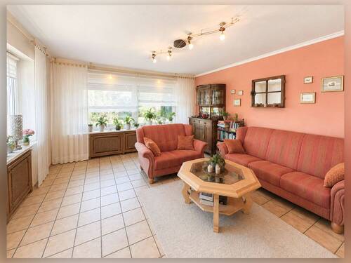 Wohnzimmer - 3 Zimmer Etagenwohnung zum Kaufen in Südlohn / Oeding