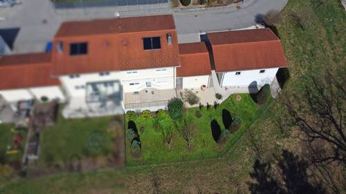 Blick von oben - 4 Zimmer Doppelhaushälfte zum Kaufen in Pfarrkirchen