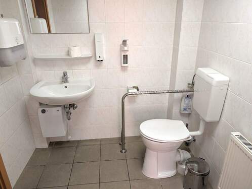 Barrierefreies WC im EG - 
