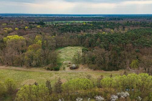 Luftaufnahme - Grundstück zum Kaufen in Steinhöfel