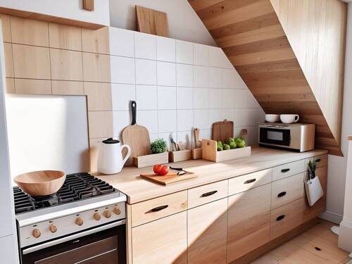 Küche - Etagenwohnung mit 69,90 m&sup2; in Bad Dürkheim zum Kaufen