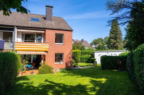 Gartenansicht - 7 Zimmer Einfamilienhaus in Aachen