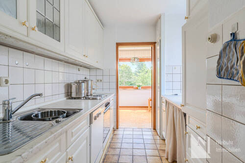 Küche im Dachgeschoss - 