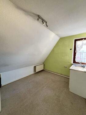 Küche im Dachgeschoss - 