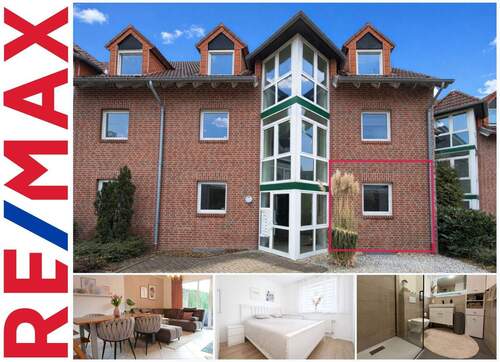 Titelbild - Attraktive Erdgeschosswohnung mit Terrasse, Garten und Garage in Kleve-Materborn!