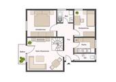Grundriss Wohnebene 1 - 