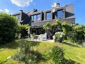 Gartenansicht - Familienfreundliche Doppelhaushälfte auf schönem Südgrundstück