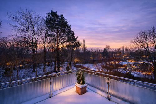 Terrasse - 4 Zimmer Etagenwohnung in Leipzig
