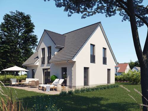 EFH AS 621 mit Satteldachgaube.jpg - Einfamilienhaus - 349.000,00&nbsp;EUR Kaufpreis, ca.&nbsp; 153,00&nbsp;m&sup2;&nbsp;Wohnfl&auml;che