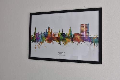 Wandbild Skyline Mainz - 