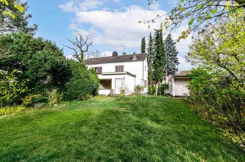 Hausansicht - Gartenseitig - 3 Zimmer Doppelhaushälfte in Neu-Isenburg