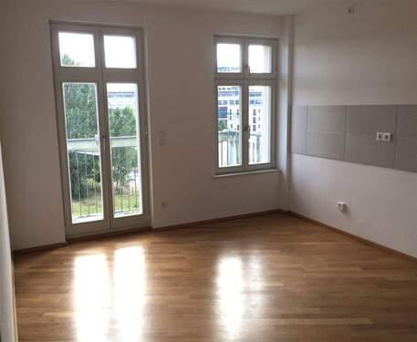 Küche mit Balkon - 