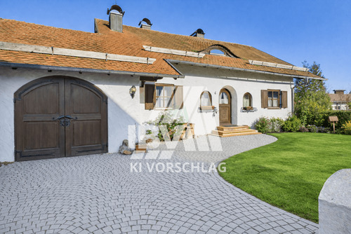 KI - Vorschlag Hauseingang - 6 Zimmer Einfamilienhaus in Kastl