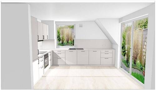 Küchen - Dachgeschoss, hinteres Haus - 