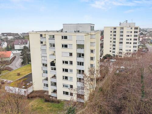 Wohnanlage - Ostansicht - 3 Zimmer Etagenwohnung in Meersburg